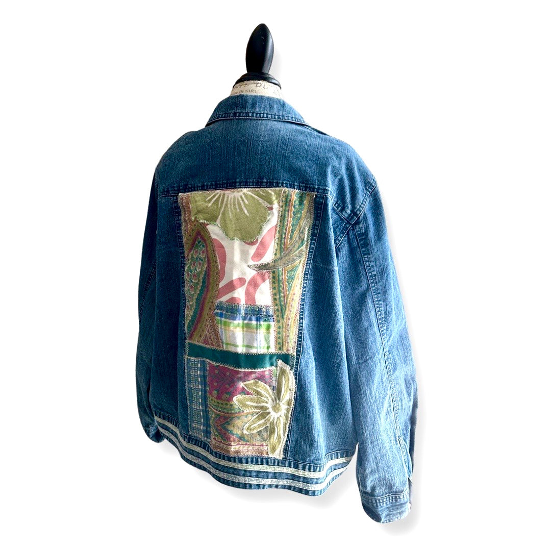 ALFRED PATCHWORK JEAN JACKET