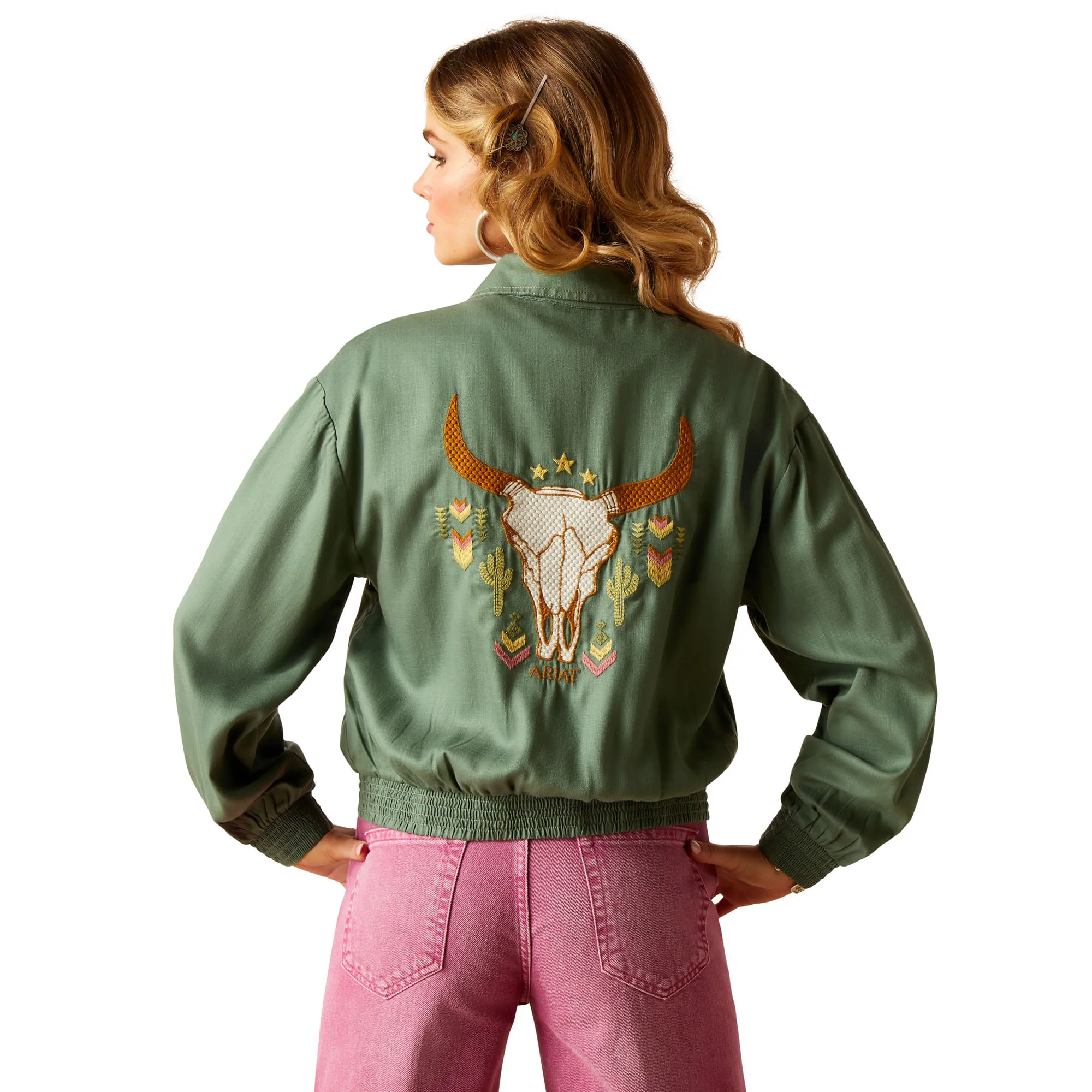 Ariat Womens Duck Green Edgerton Jacket