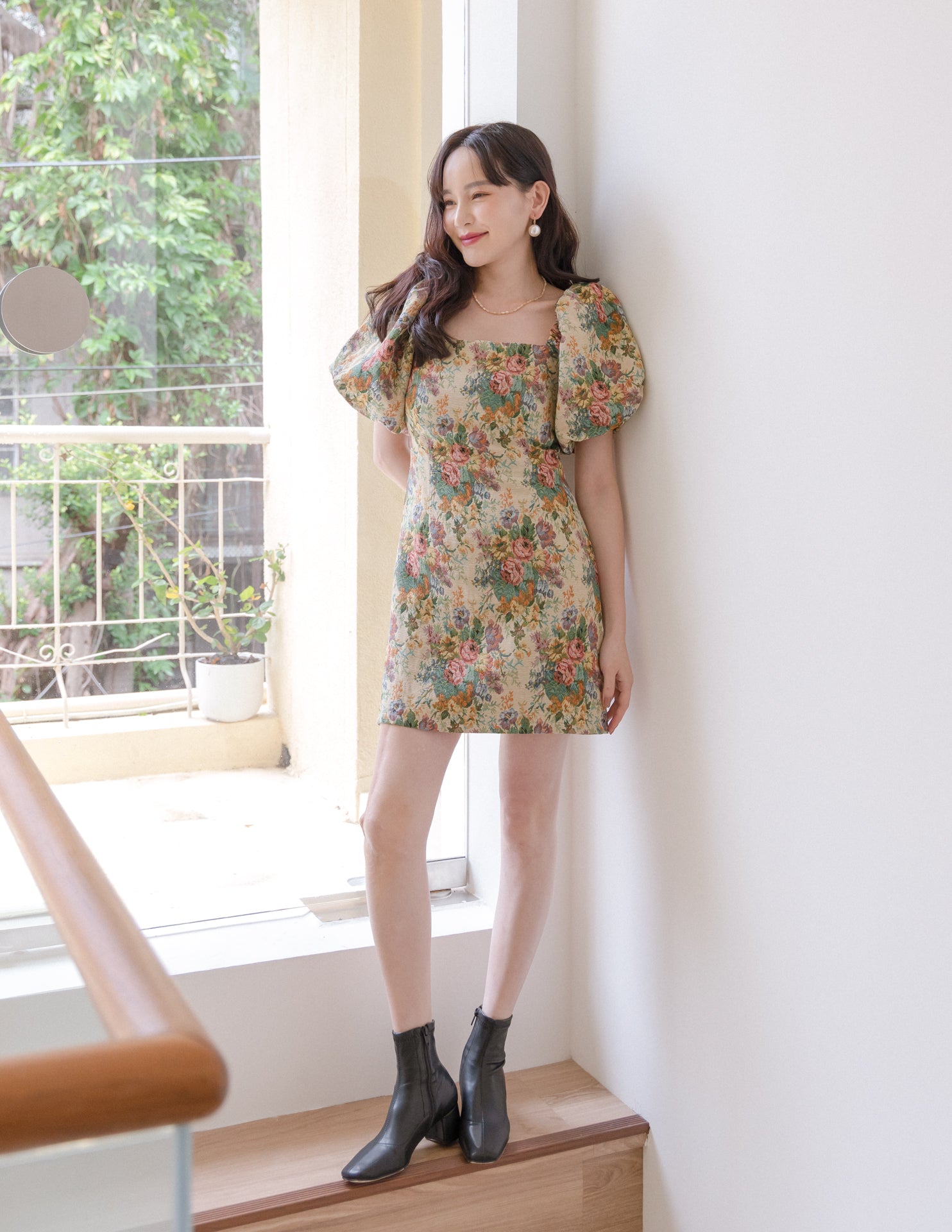 Arissa Dress in Vintage Floral