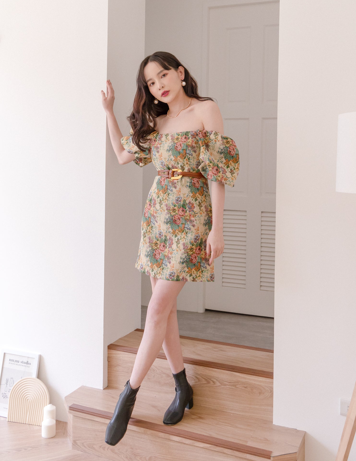 Arissa Dress in Vintage Floral