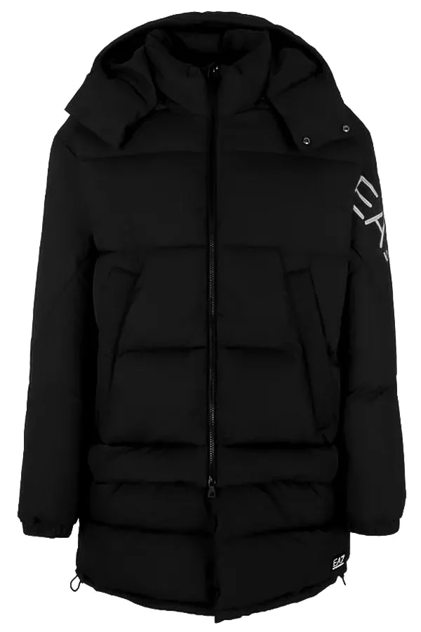 Armani EA7 Caban Winter Jacket Black