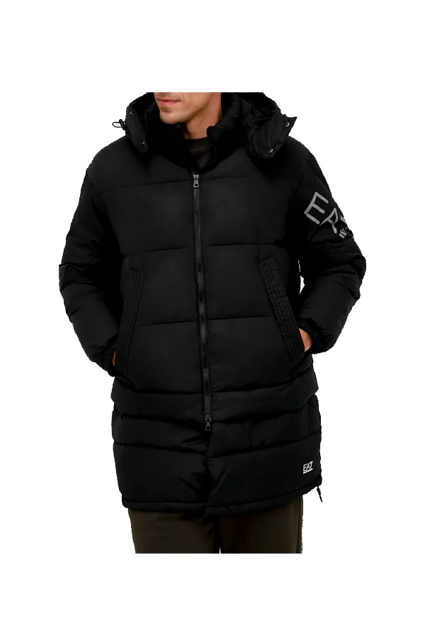 Armani EA7 Caban Winter Jacket Black