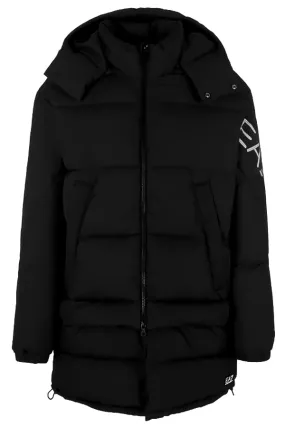 Armani EA7 Caban Winter Jacket Black