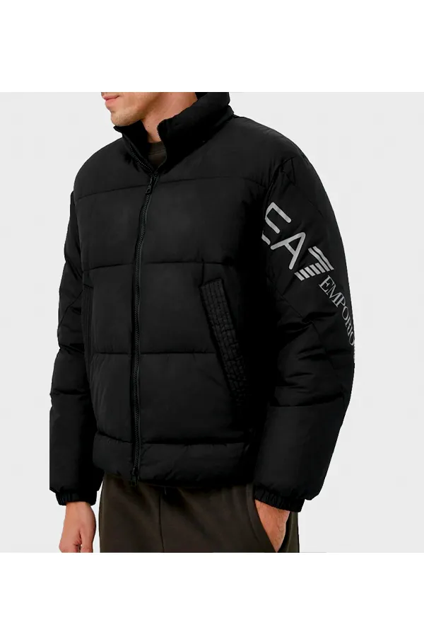 Armani EA7 Caban Winter Jacket Black