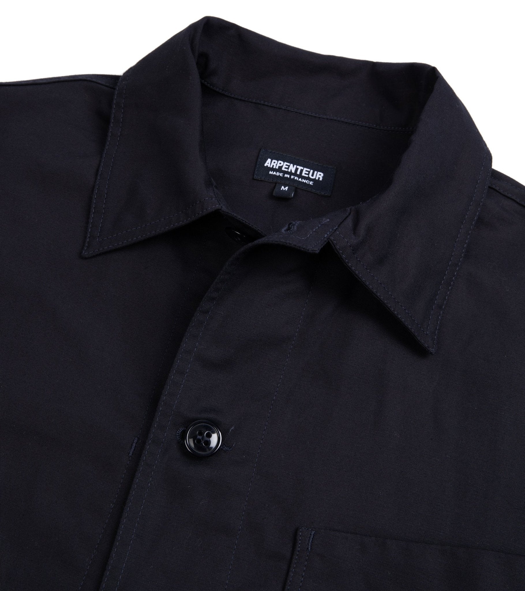 Arpenteur Cotton Linen ADN Jacket: Midnight