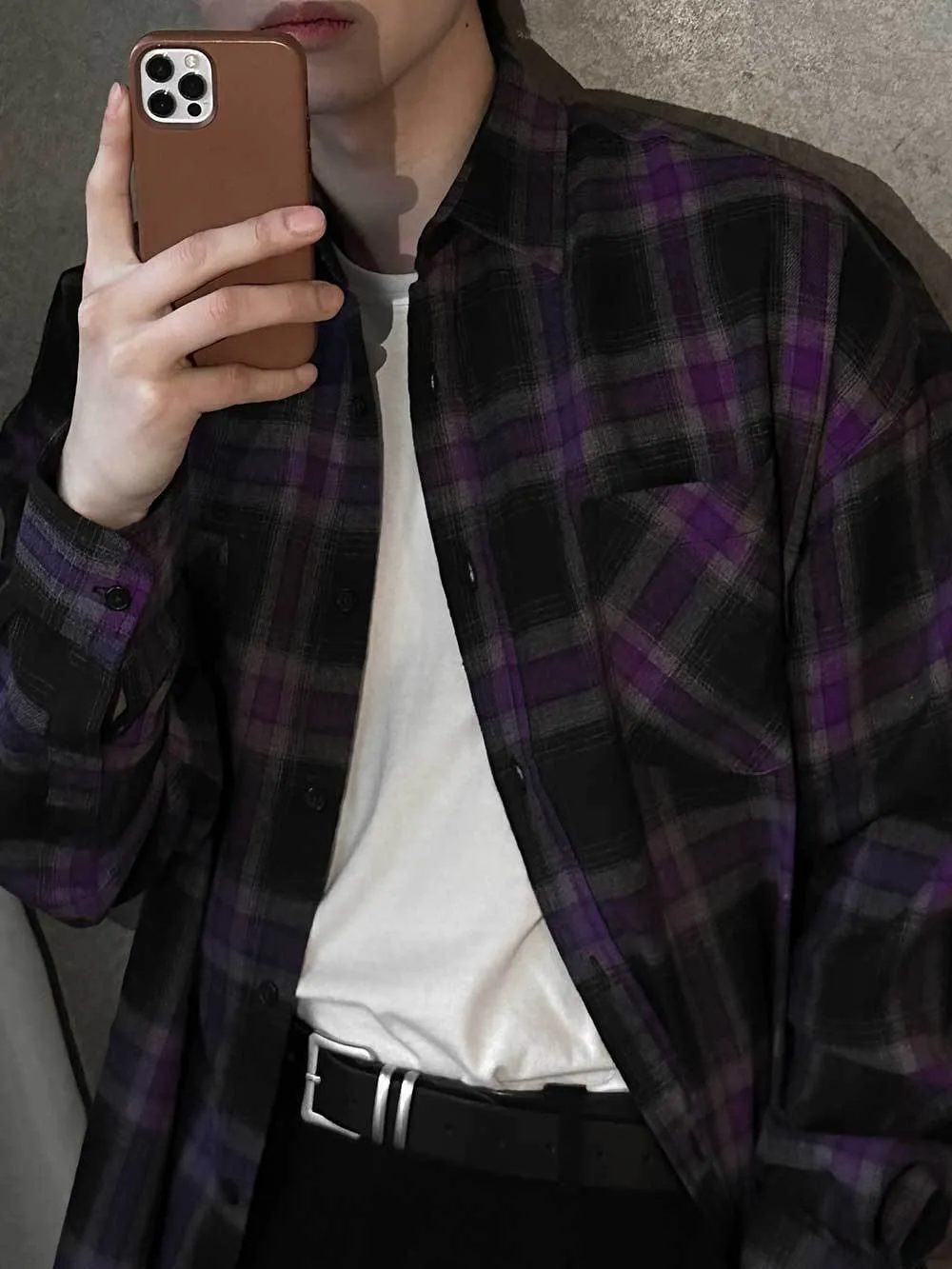 ASCLO  |Other Plaid Patterns Casual Style Unisex Street Style