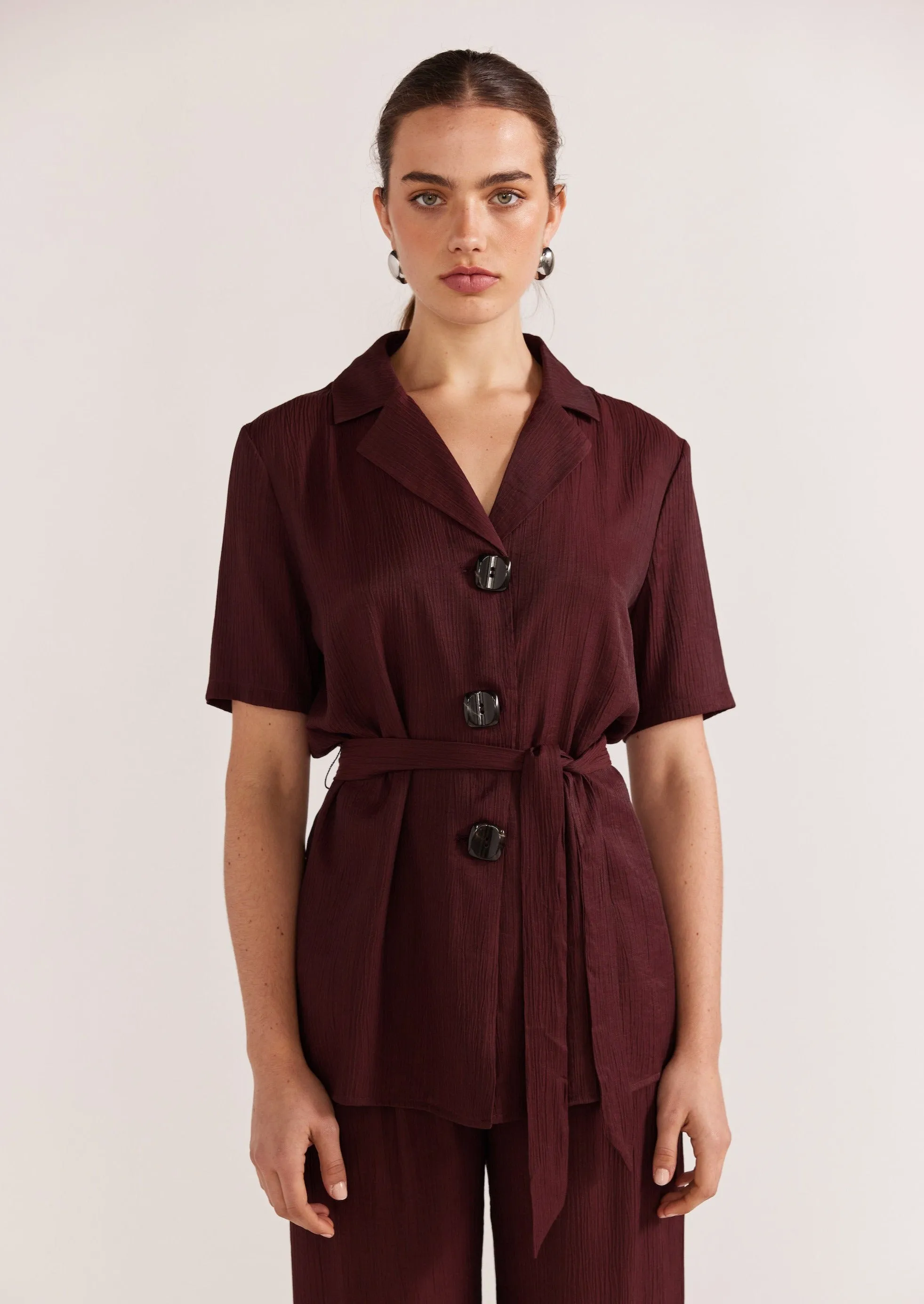 Astor Belted Shirt