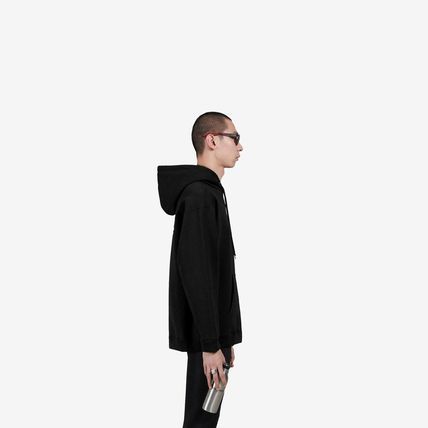 BALENCIAGA  |Balenciaga Back Hoodie Regular Fit in Black