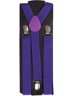 Banned Kano Slim Braces Purple