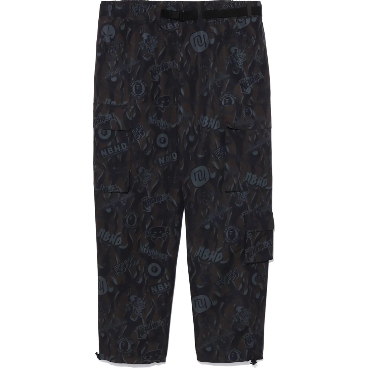 BAPE X NEIGHBOURHOOD MULTI POCKET TRACK PANTS MENS