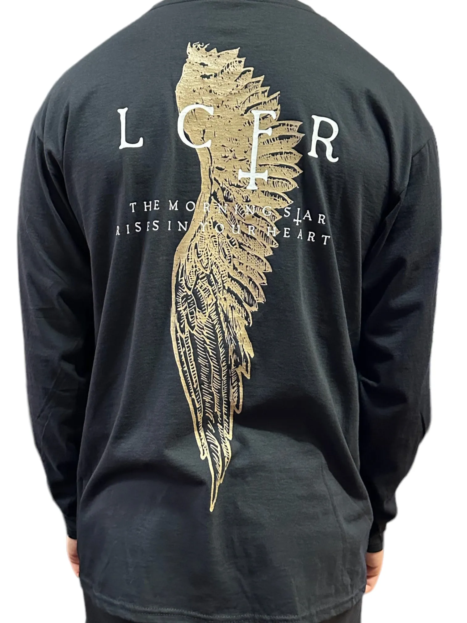 Behemoth Lucifer Official Unisex Long Sleeved Shirt Various Sizes Front & Back Print: NEW