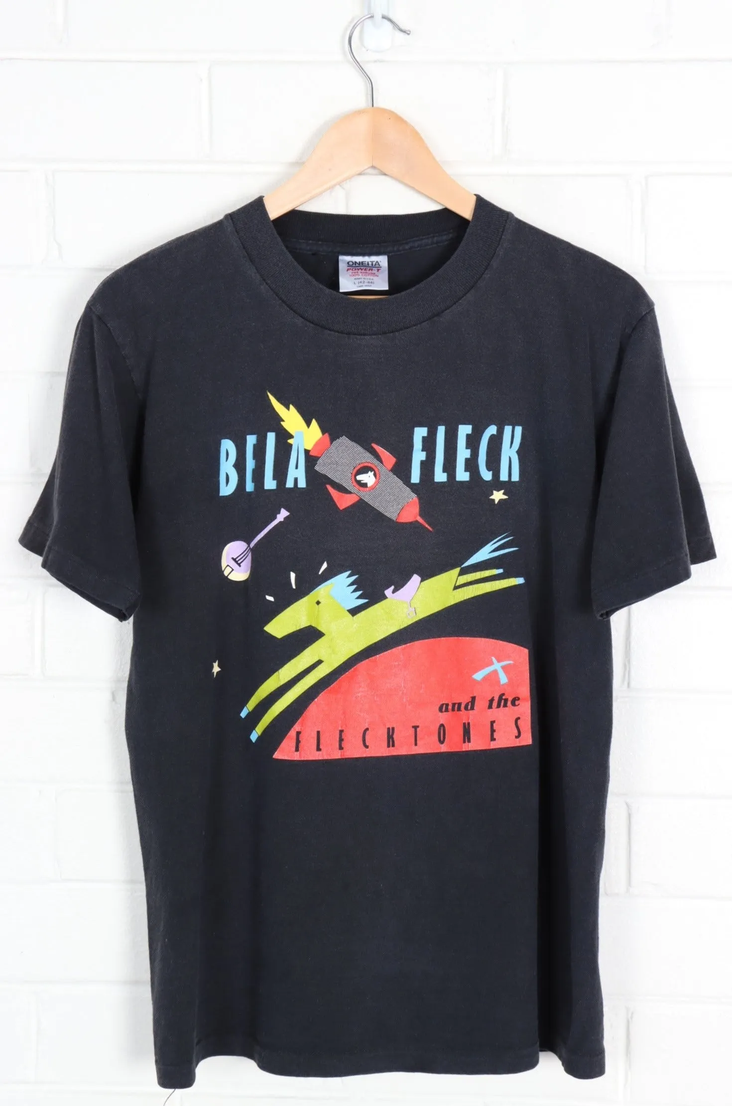 BELA FLECK AND THE FLECKTONES SINGLE STITCH T-SHIRT (