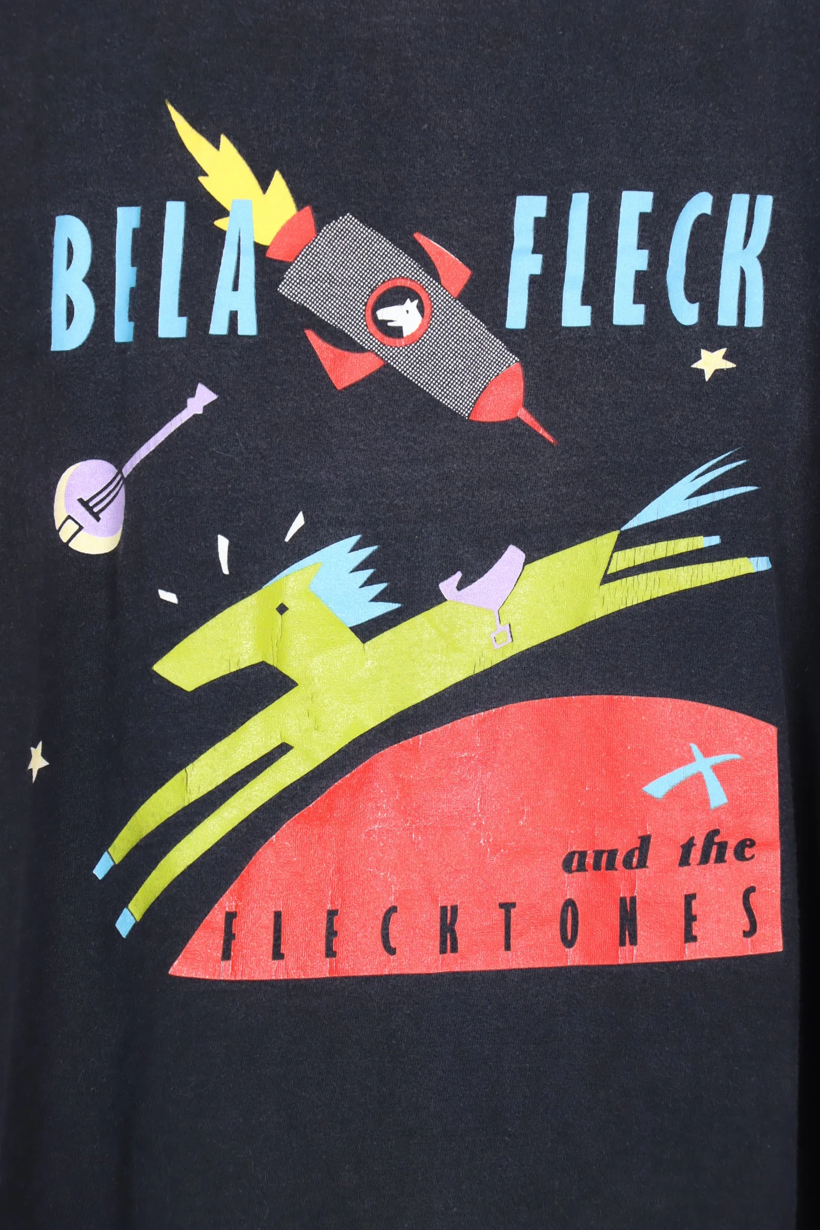 BELA FLECK AND THE FLECKTONES SINGLE STITCH T-SHIRT (