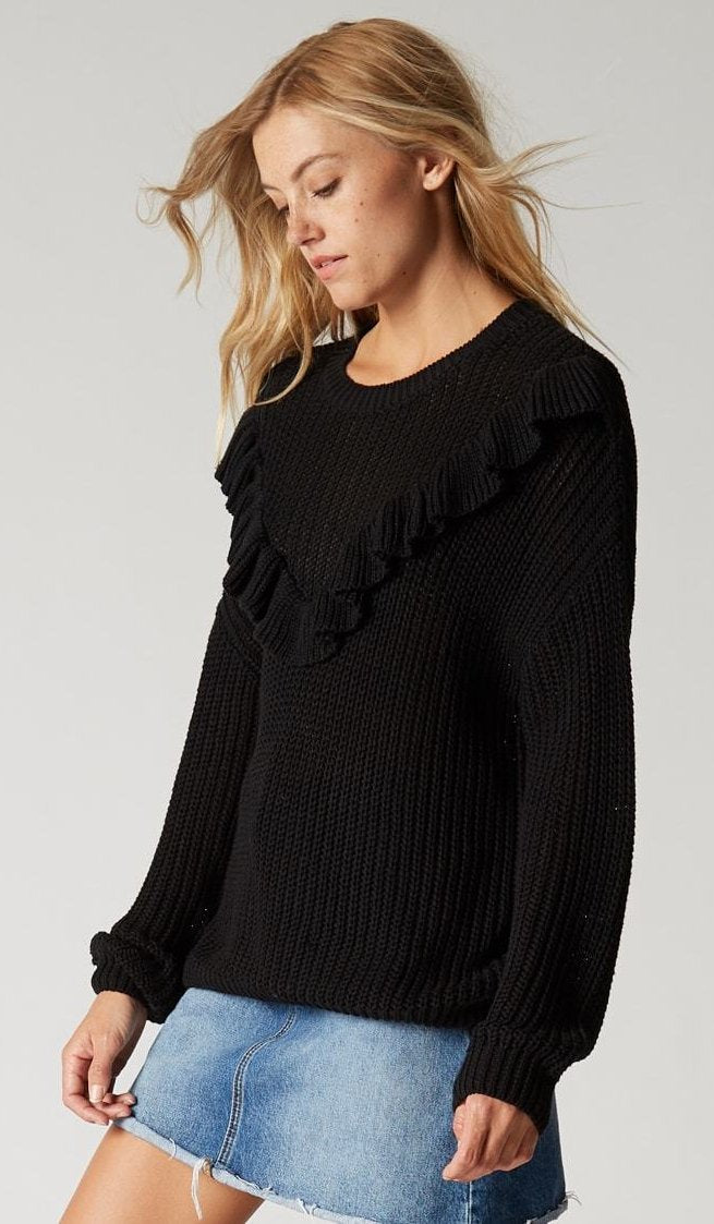 Blank NYC Black of Night Sweater