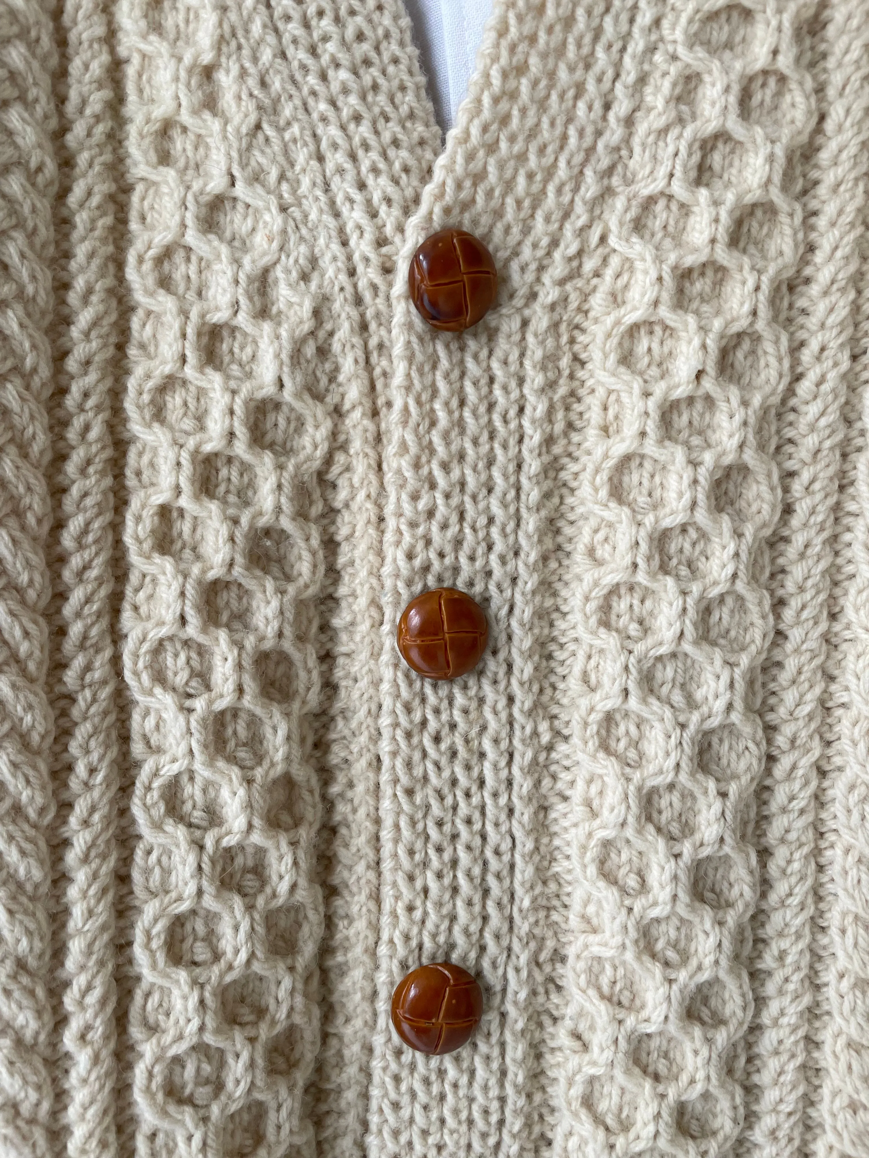 Brackloon Irish Wool Cardigan