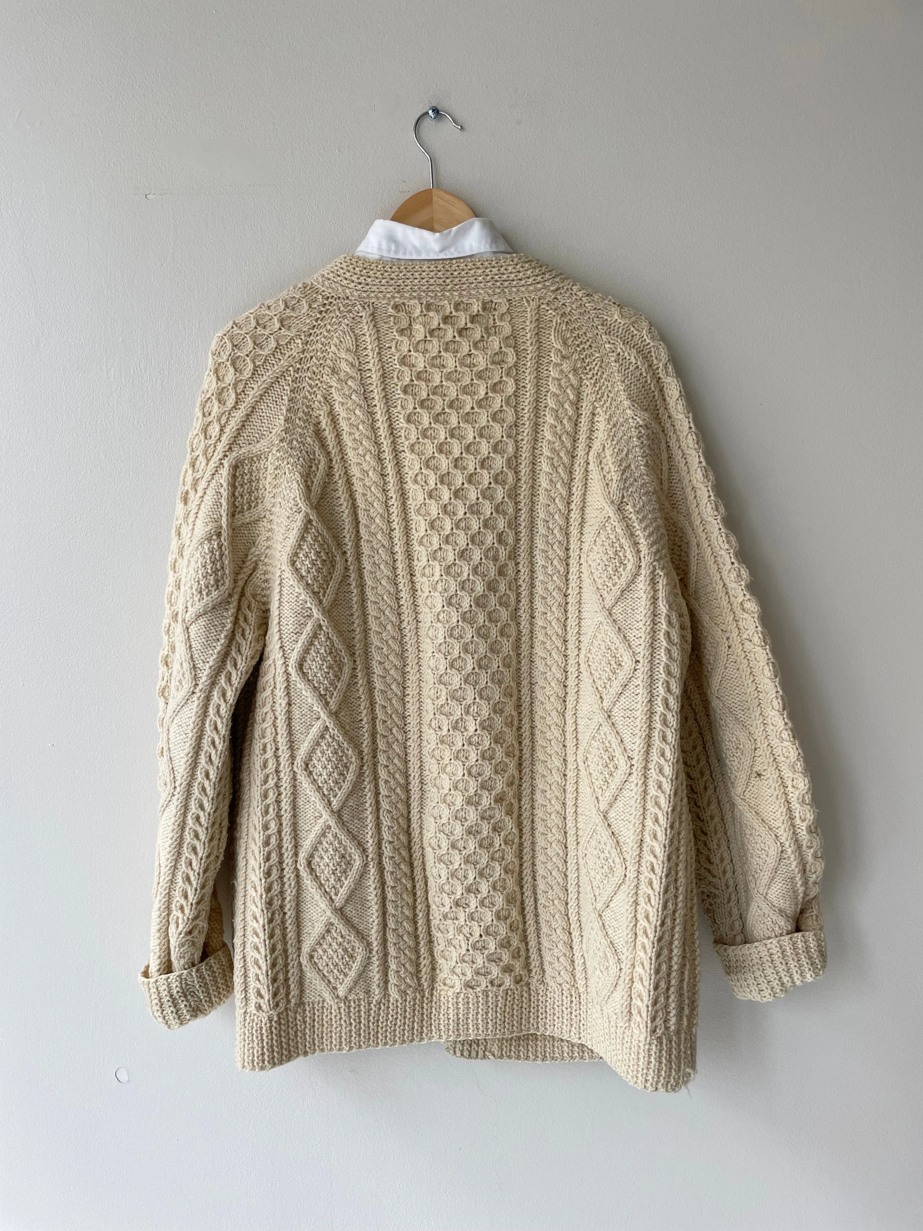 Brackloon Irish Wool Cardigan