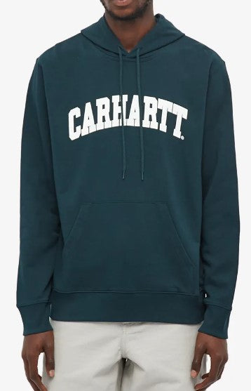 Carhartt WIP University Script Hoodie / Frasier / White