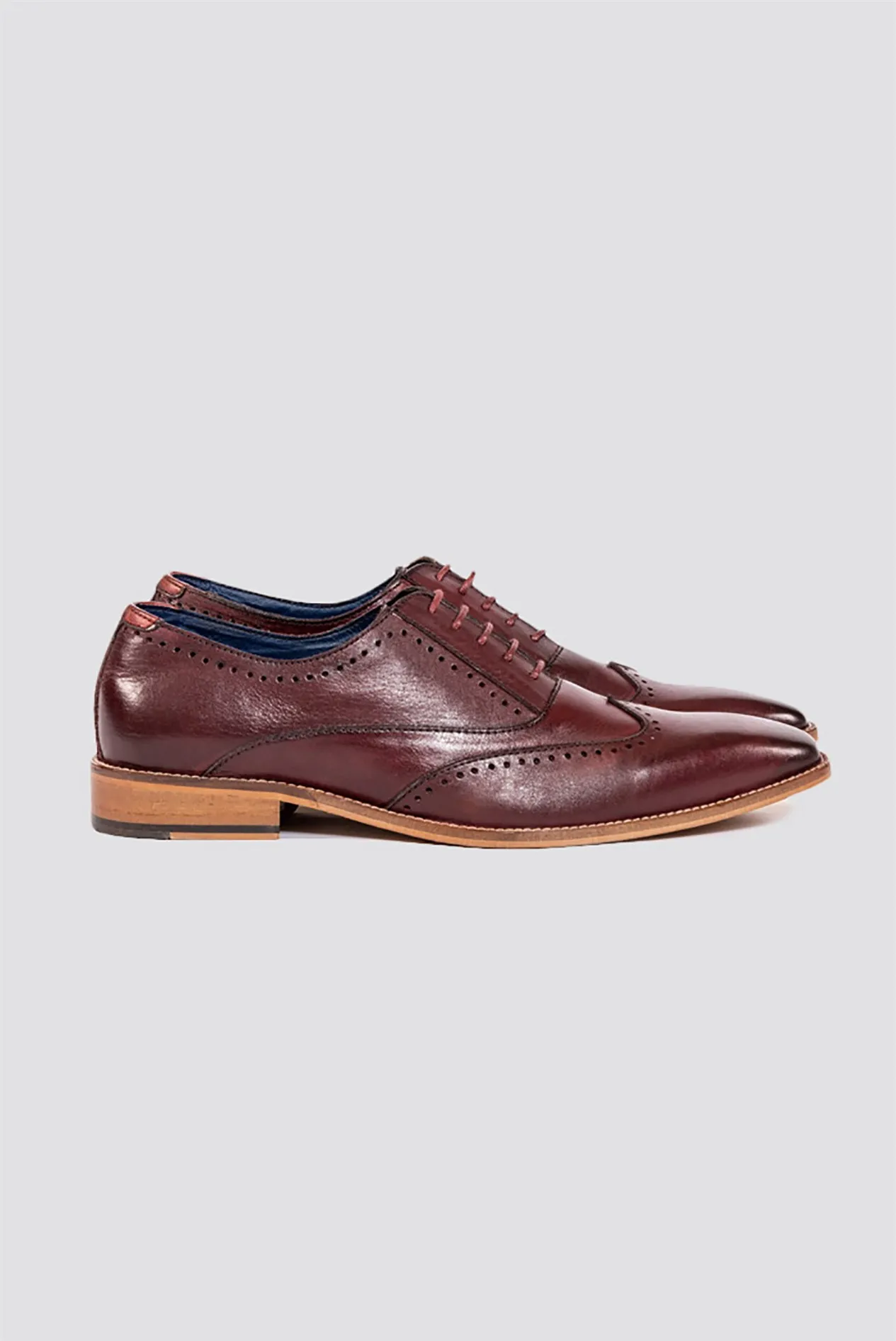 Carson Bordeaux Brogues