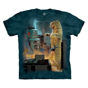 Catzilla vs. Robot T-Shirt