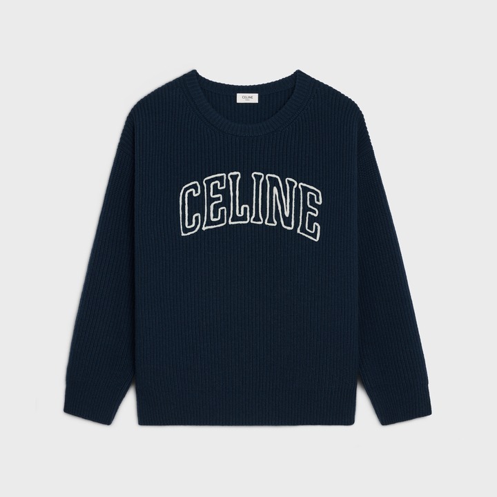 CELINE  |CELINE OVERSIZED SWEATER IN RIBBED WOOL  2AW9A311Y.07MR