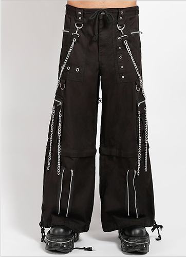 CHAIN PANT BLK