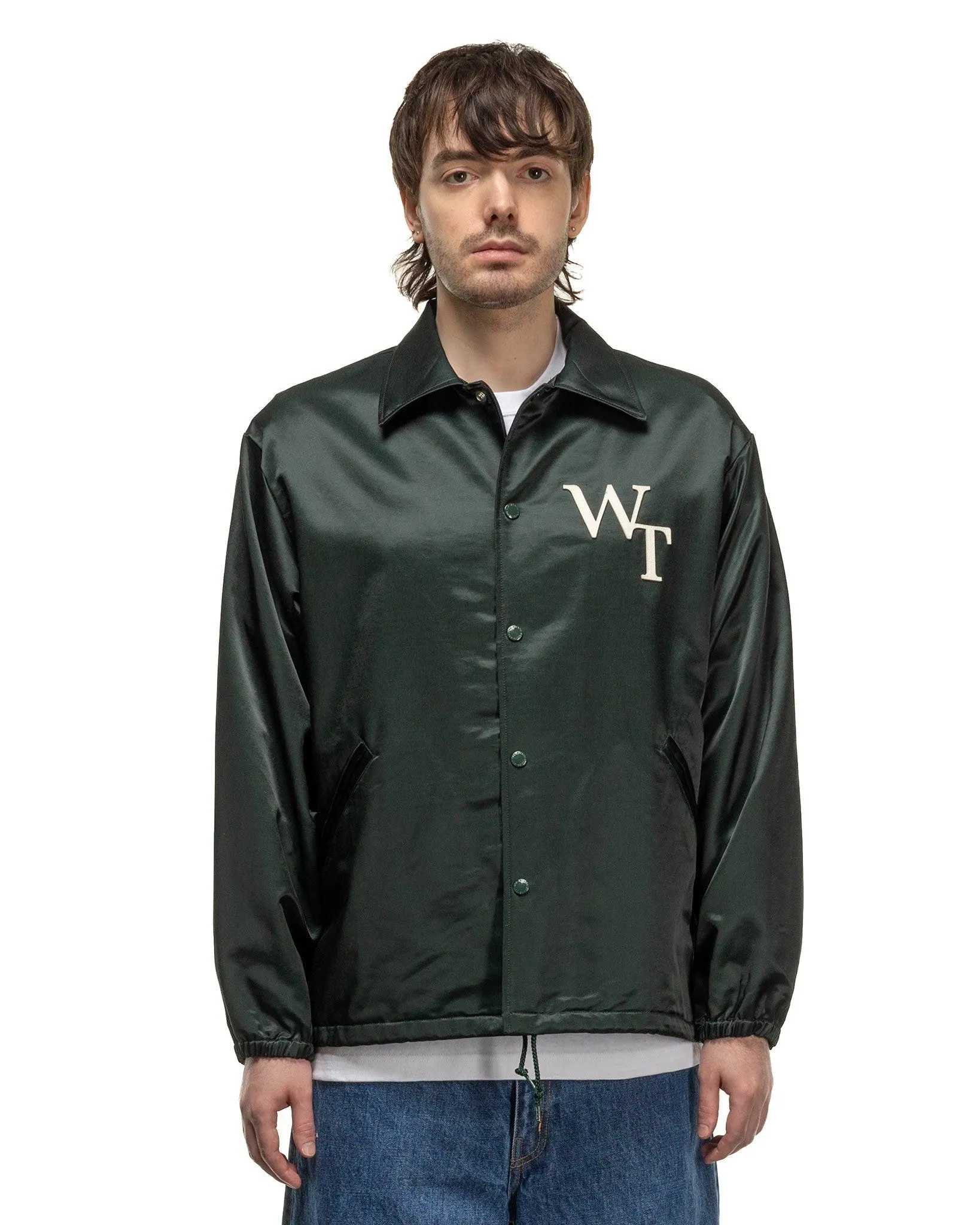 Chief / Jacket / CTRY. Satin. League Green