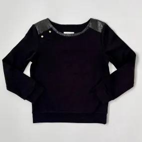 Chloé Black Jersey Top: 6 Years