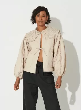 Cleobella Frida Jacket in Oatmeal (FINAL SALE)