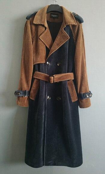 Corduroy Winter Coat For Men