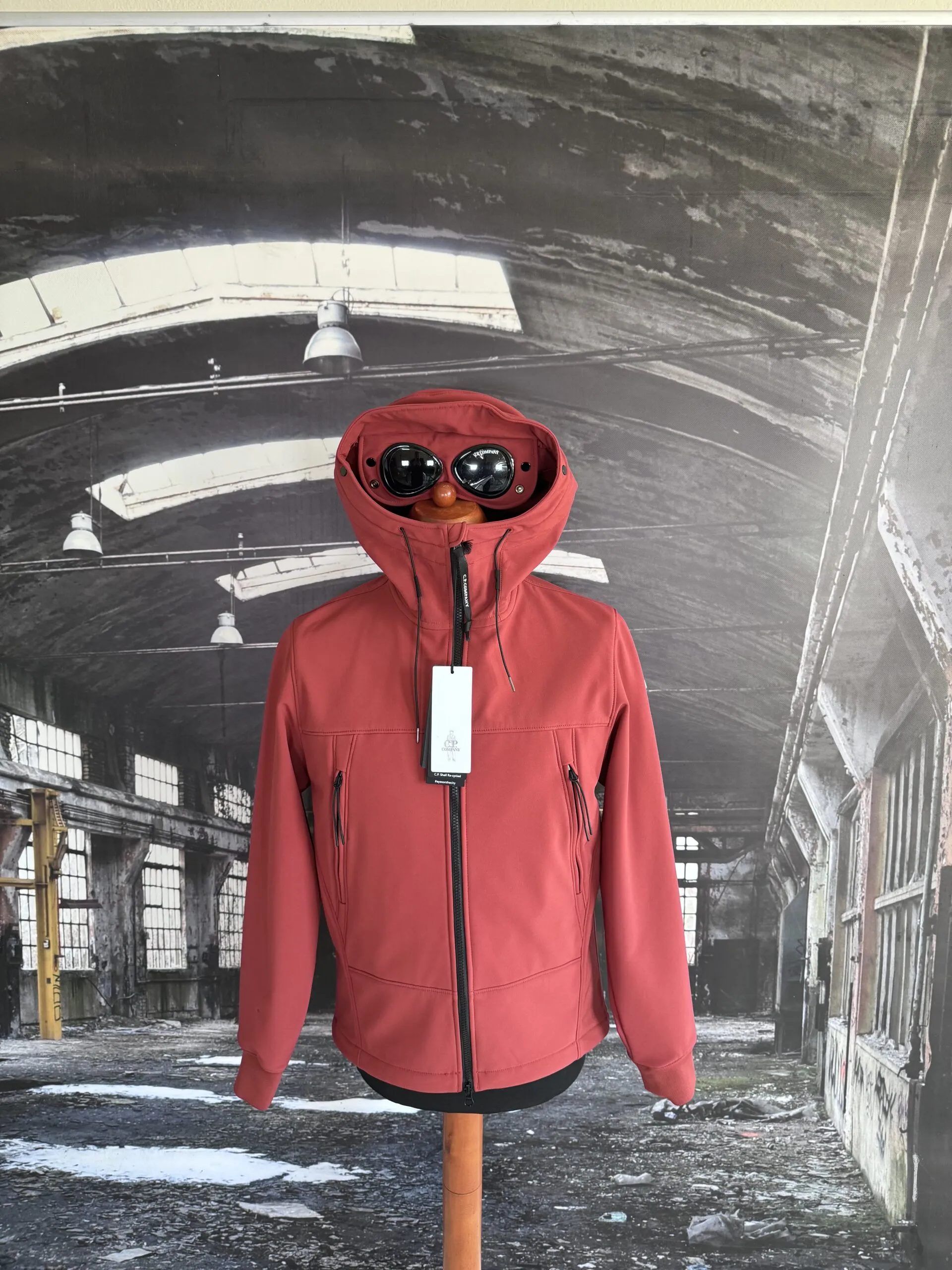 C.P. COMPANY SHELL R GOGGLE JACKET