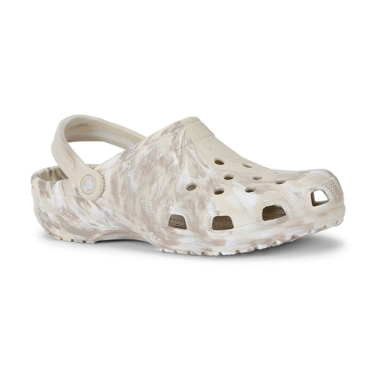 CROCS Marble Comfort Clogs - White