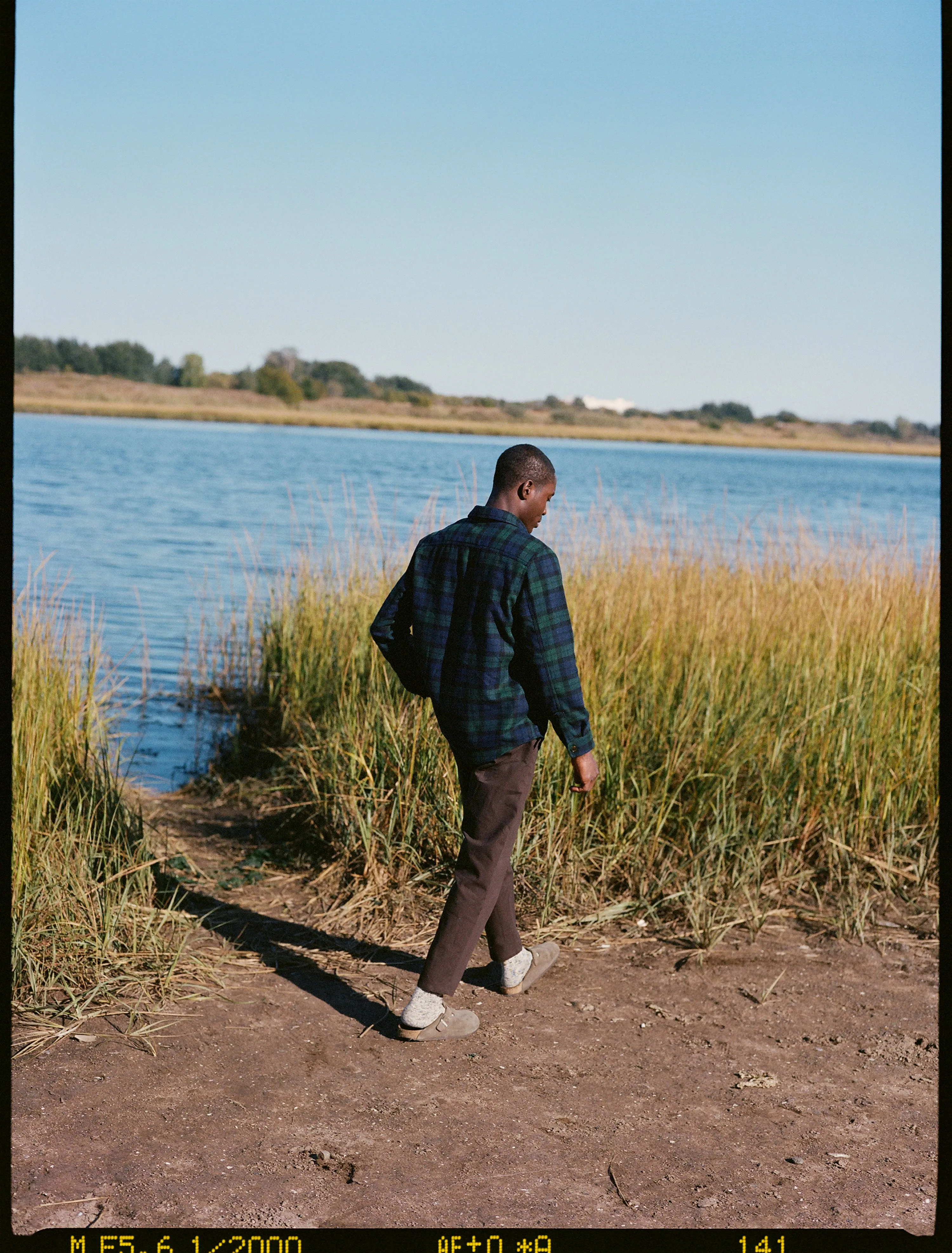 Double Pocket Shirt Jacket, Blackwatch Wool