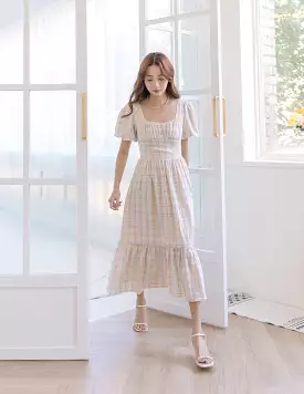 Edith Dress in Plaid