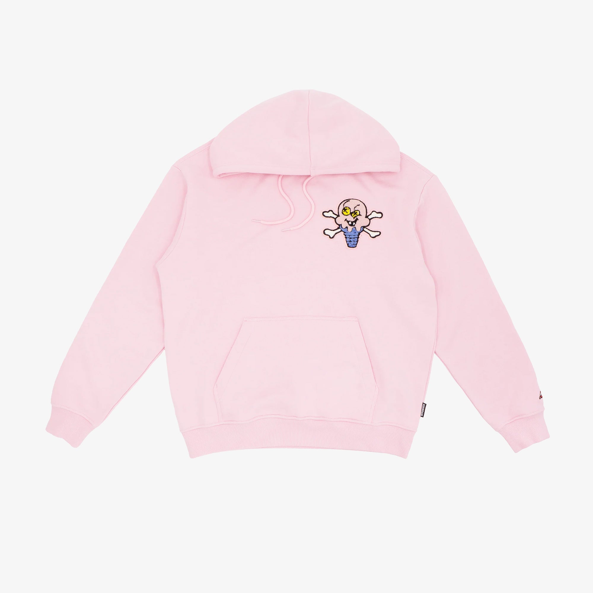 EMB ICECREAM HOODIE 'PINK'