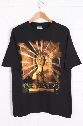 Emerson, Lake & Palmer 1992 World Tour Front Back T-Shirt USA Made (M)