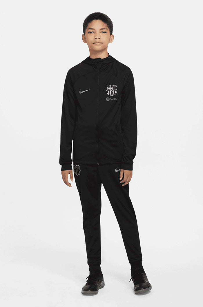 FC Barcelona black Tracksuit - Junior