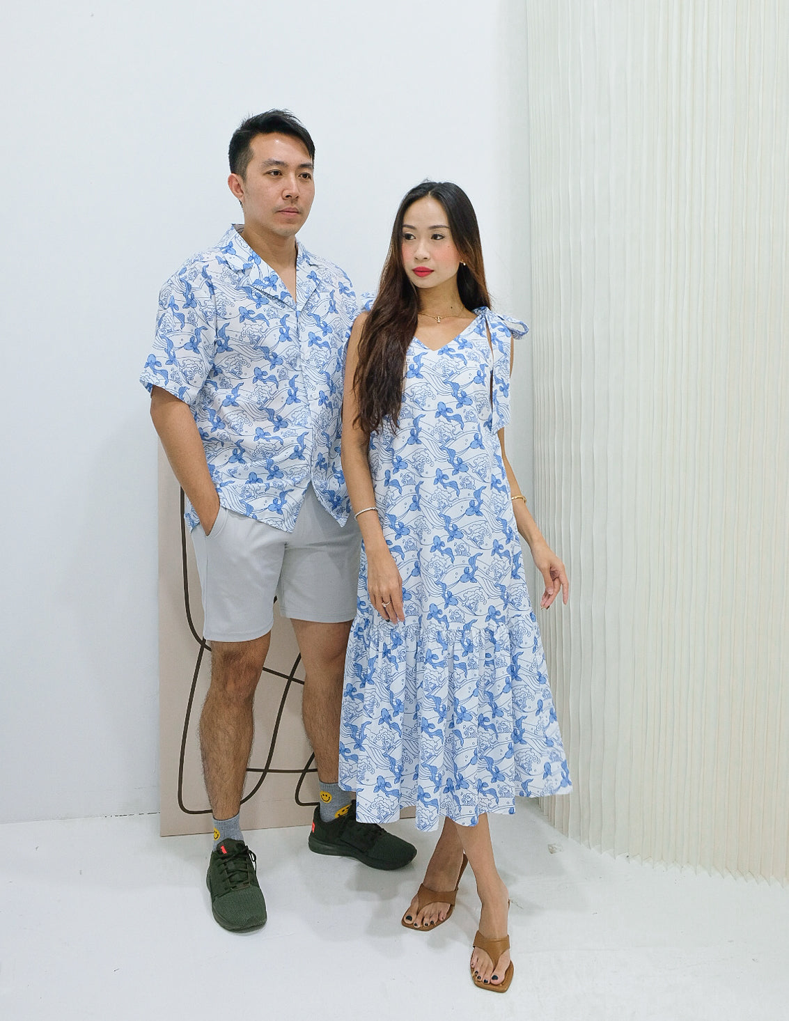 Fei Dress in Koi