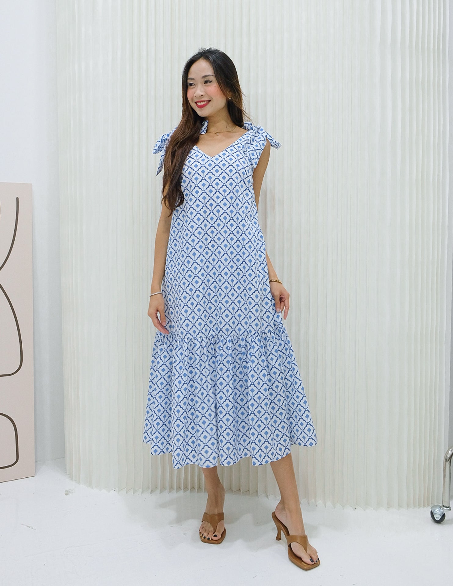 Fei Dress in Porcelain Tiles