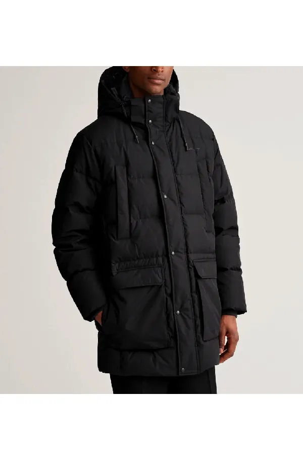 GANT Long Jacket Alta Down Black