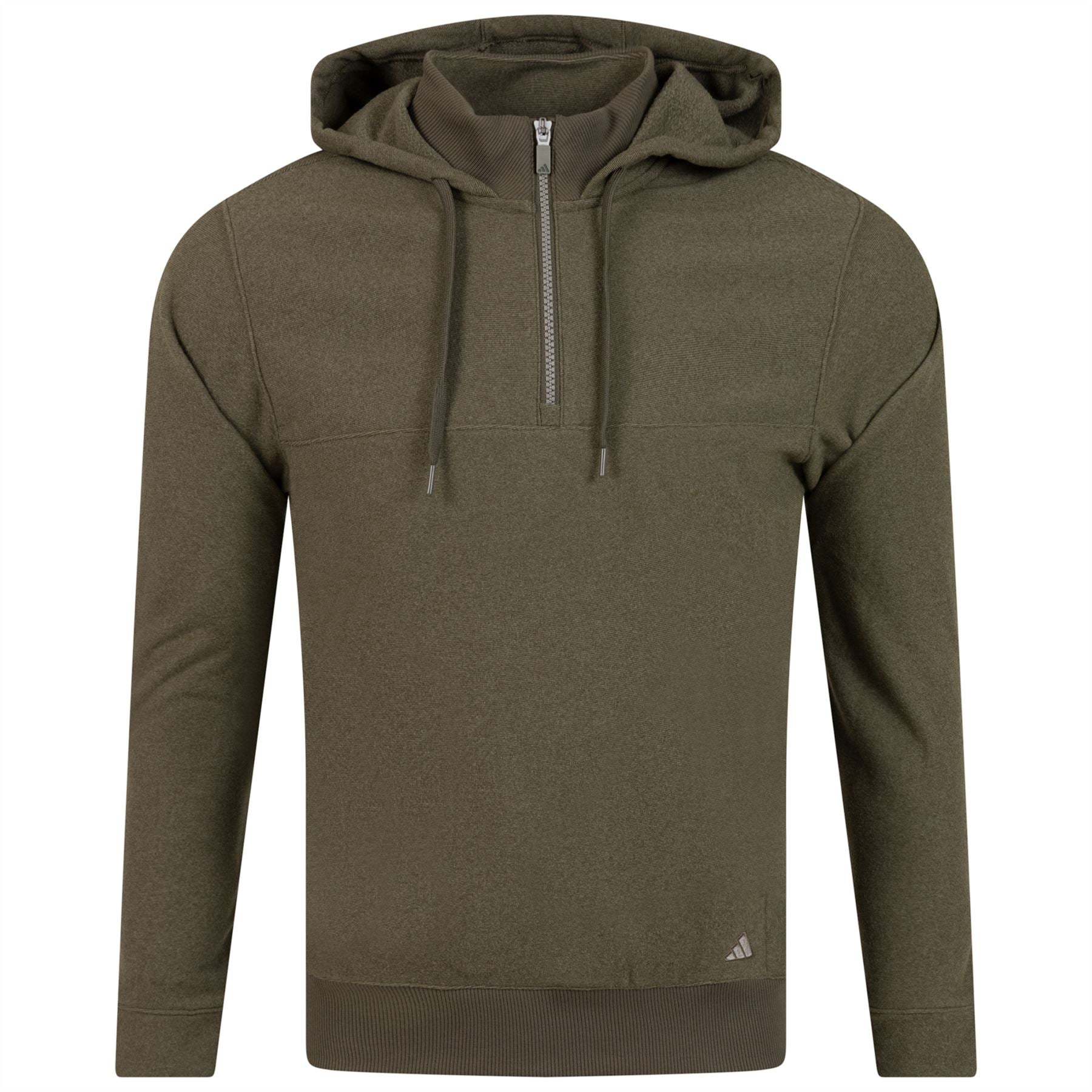 Go-To Quarter Zip Hoodie Olive Strata - AW23