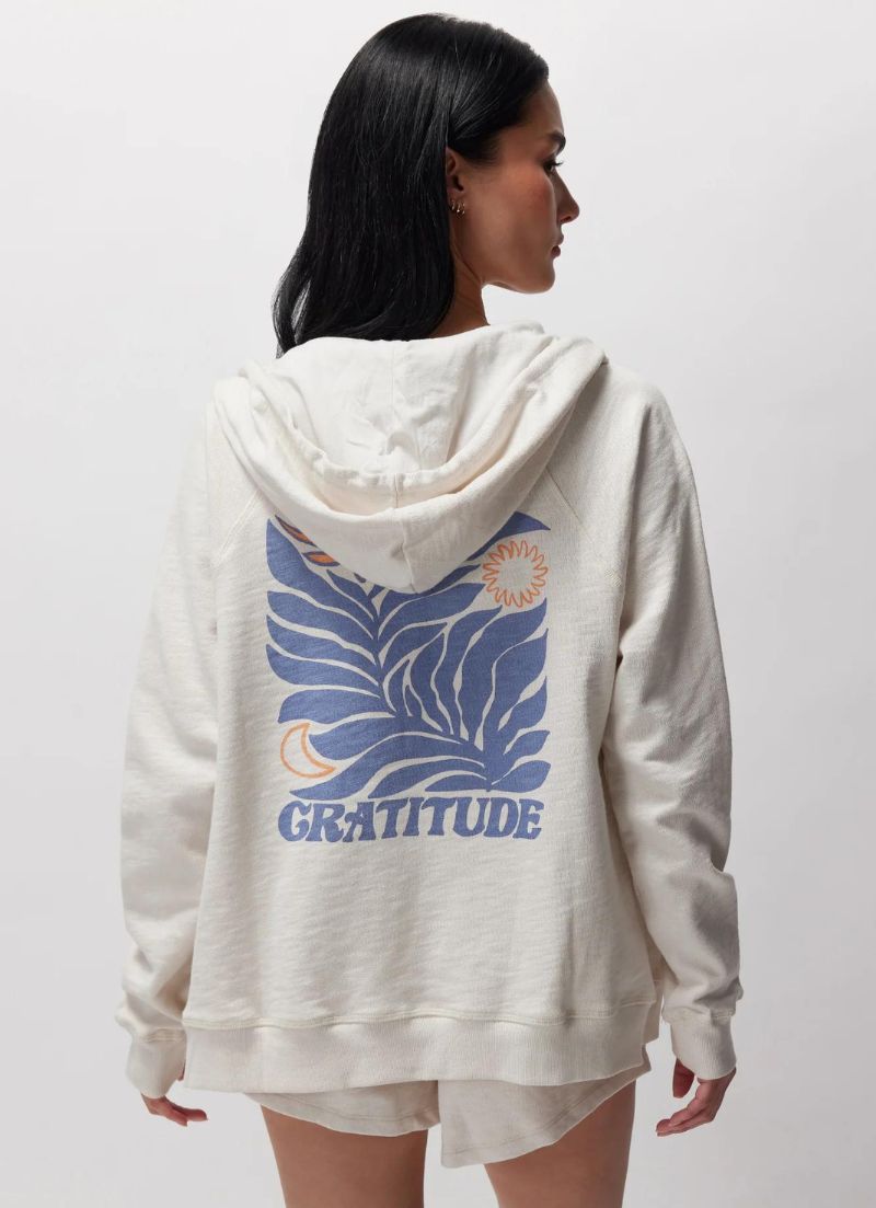 Gratitude Zip Hoodie