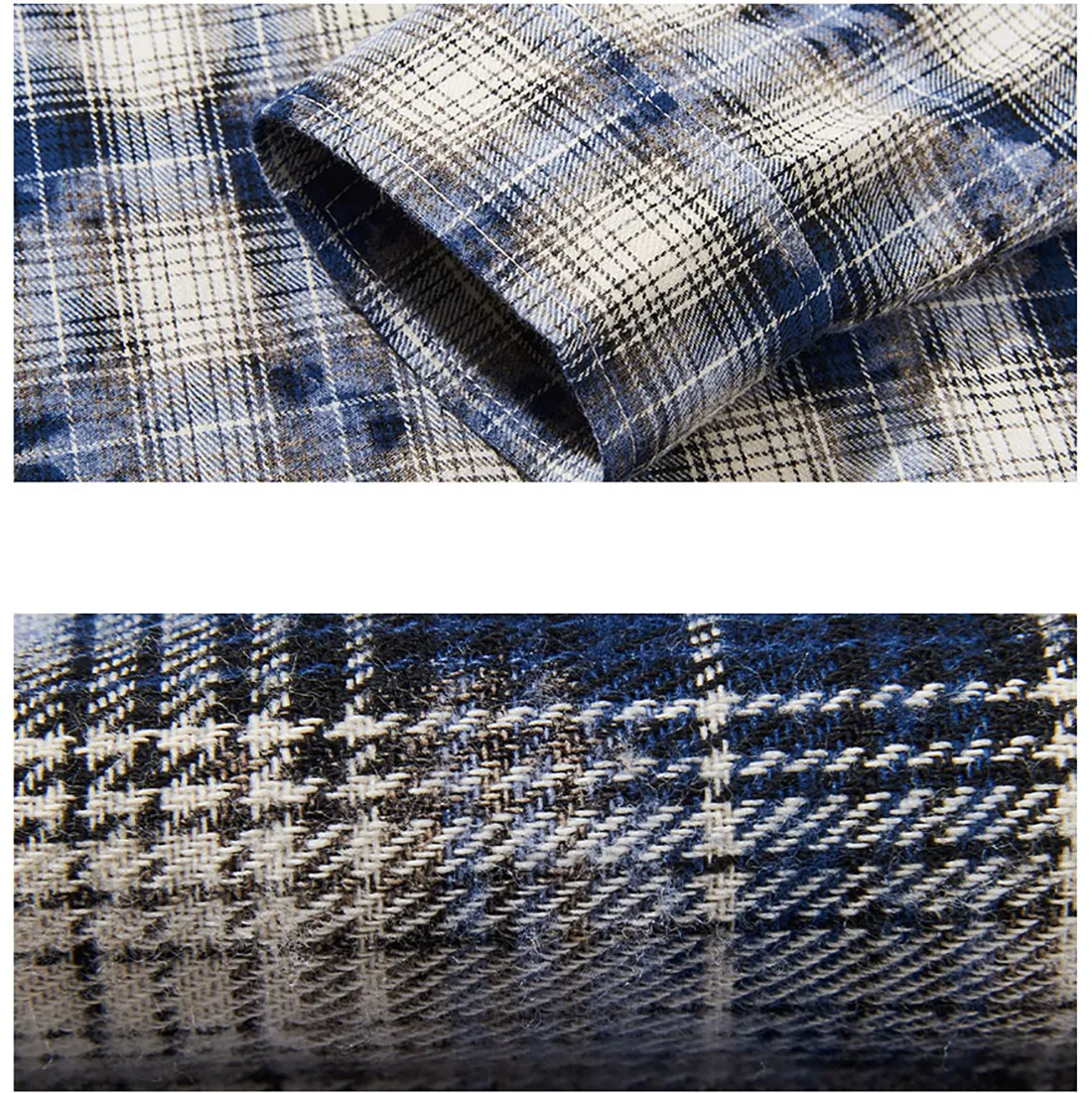 HARSH AND CRUEL  |Other Plaid Patterns Unisex Street Style Long Sleeves Cotton