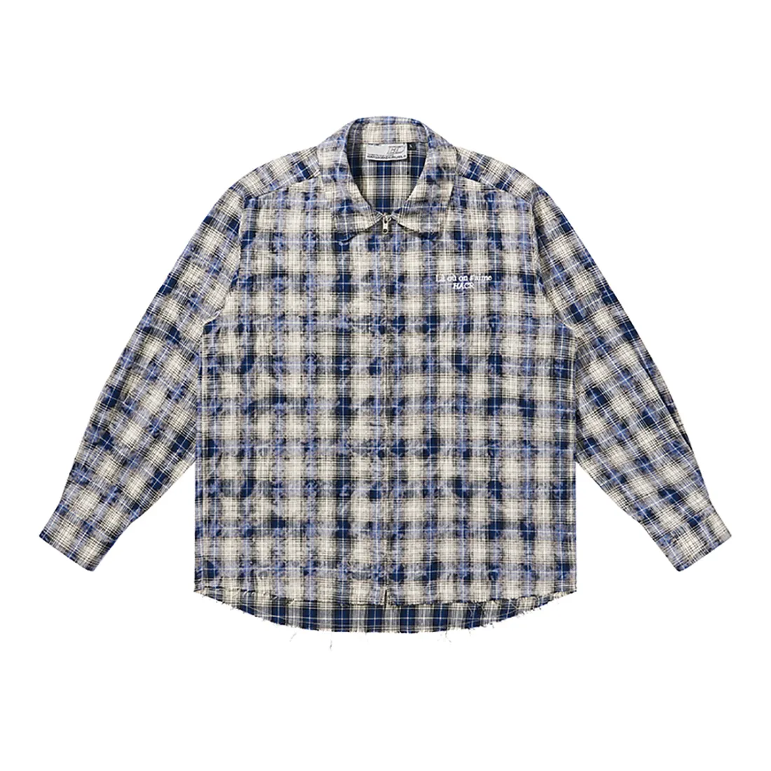 HARSH AND CRUEL  |Other Plaid Patterns Unisex Street Style Long Sleeves Cotton