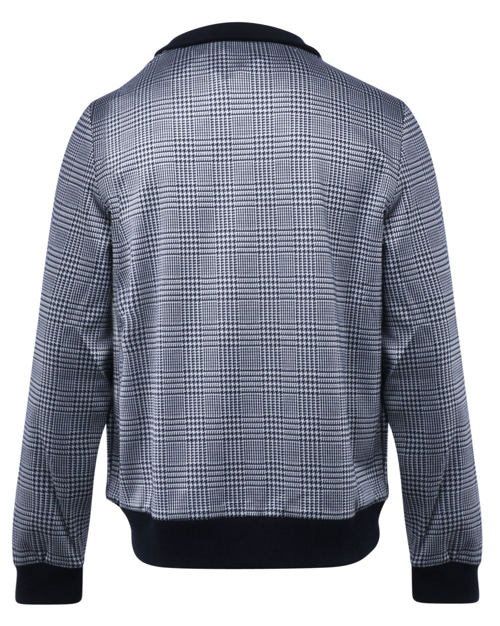 Houndstooth Baseball Jacket