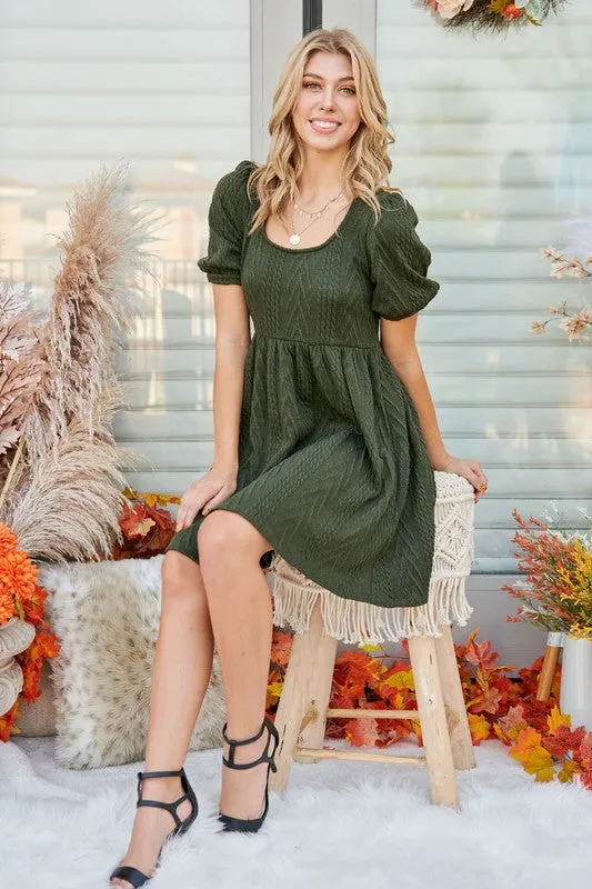 Hunter Cable Knit Dress