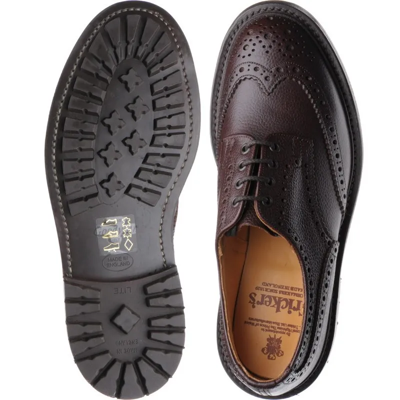 Ilkley  rubber-soled brogues