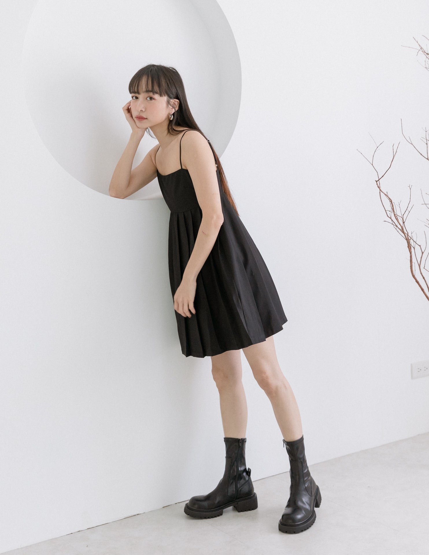 Jacinda Dress in Black