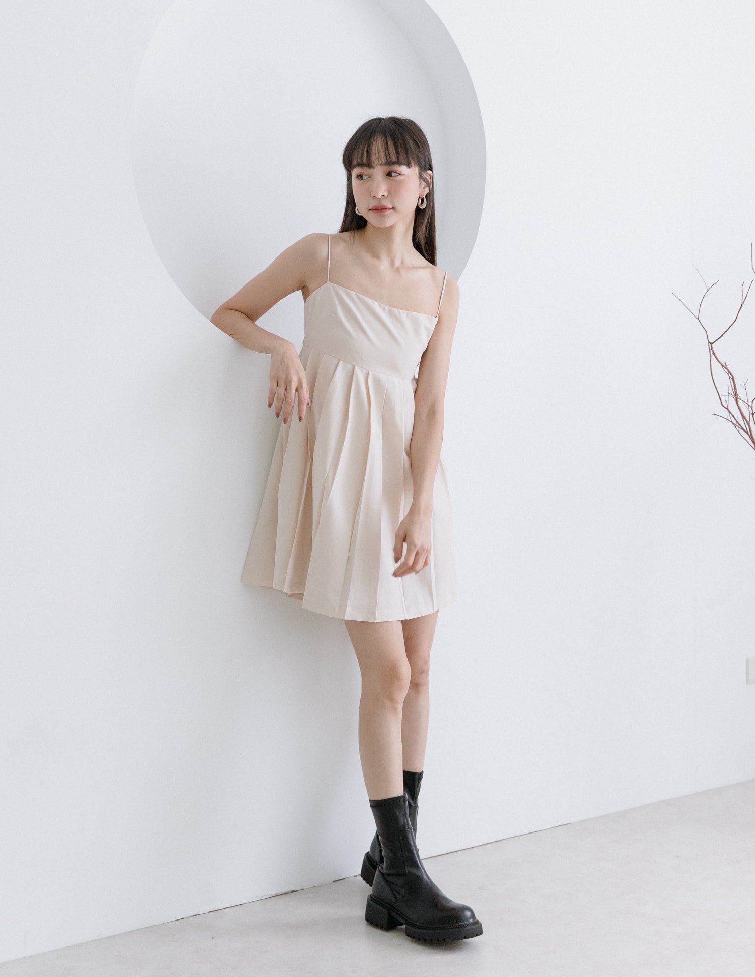 Jacinda Dress in Cream