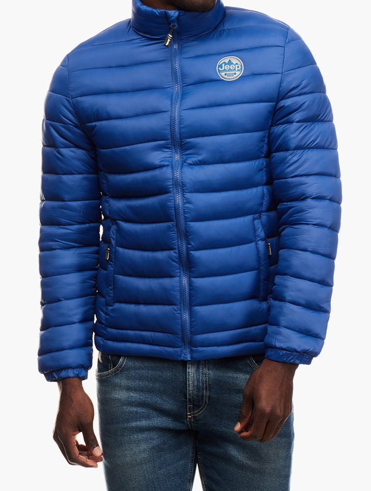 Jeep Jmic23138 Core Puffer Long Sleeve Blue