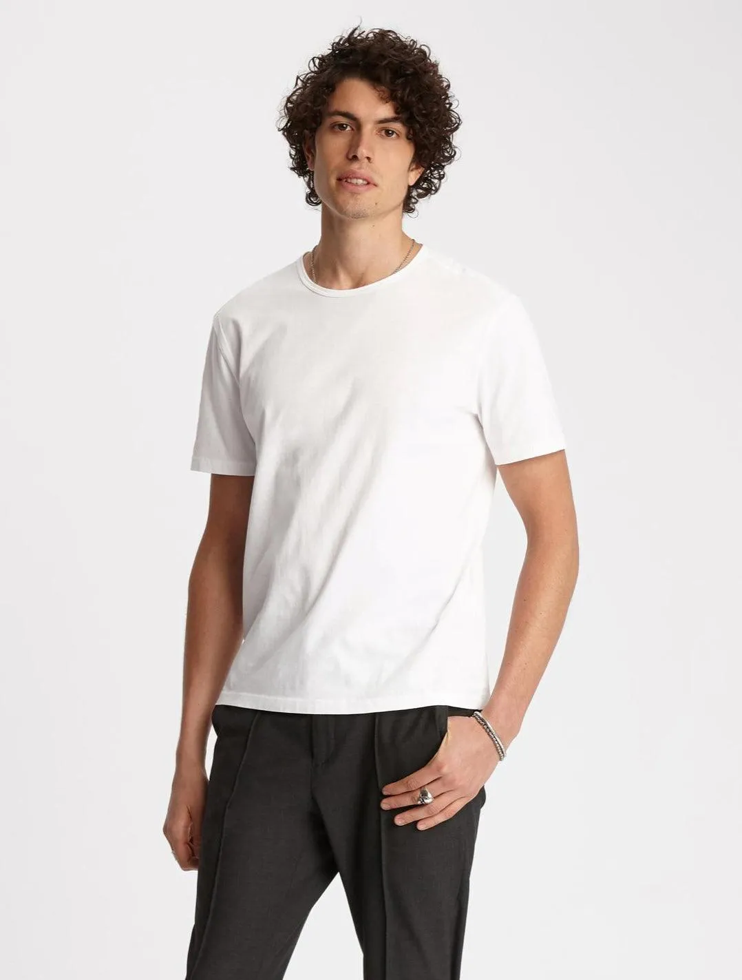 John Varvatos - Pima Cotton Slub Knit Tee